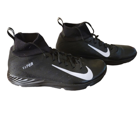 Nike Other - Nike Vapor Untouchable Speed Turf 2 Football Shoes Black/ White Size 12